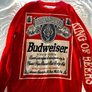 RARE BUDWEISER SWEATER